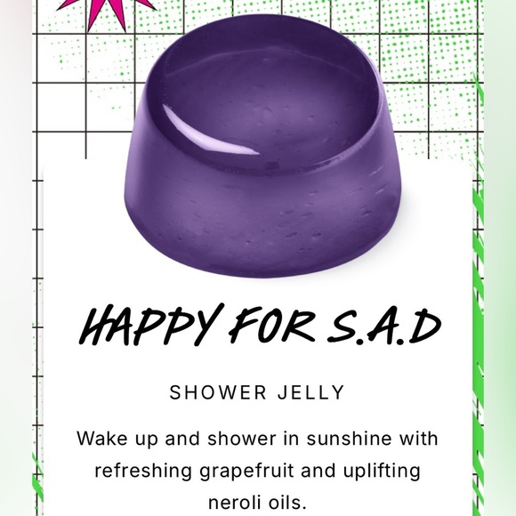 LUSH Happy for S.A.D Shower Jelly - Picture 1 of 4